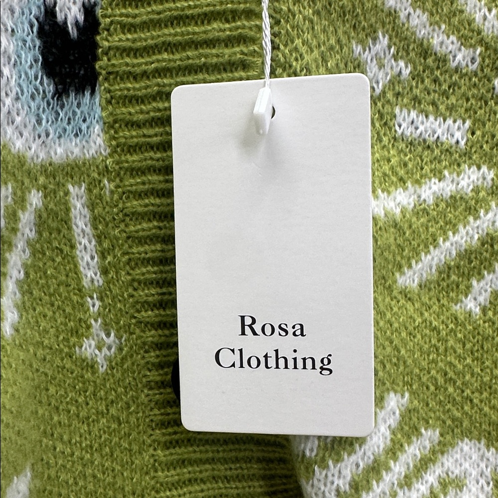 NWT Rosa Clothing Mystical Gorgeous Eye Cardigan - Picture 2 of 5